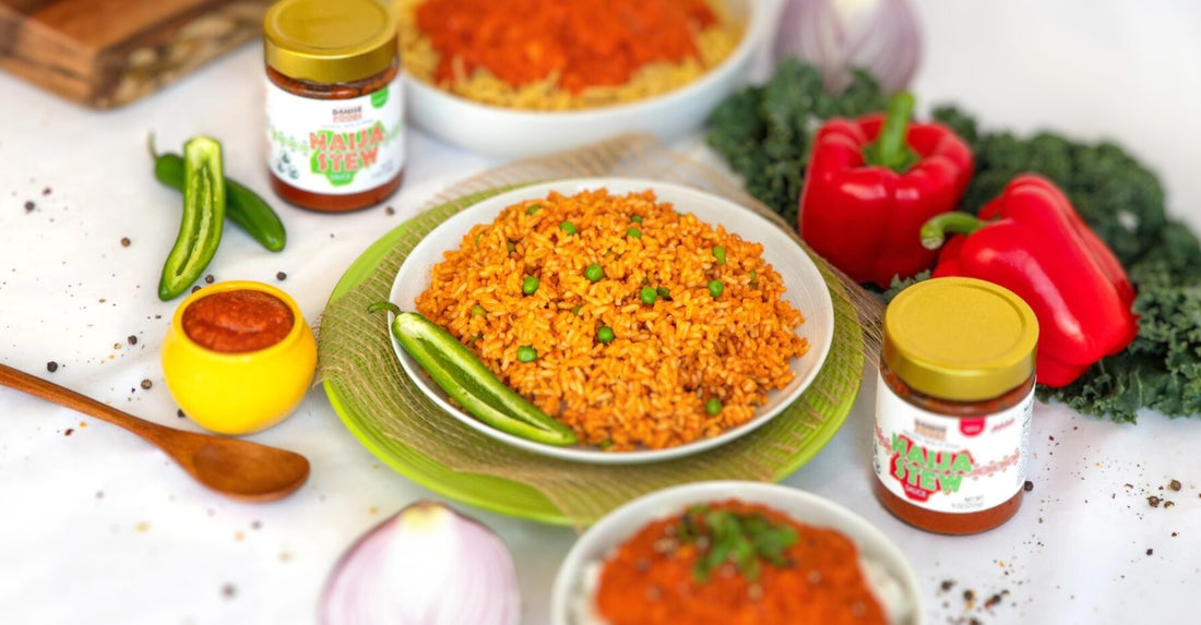 Experience the Irresistible Flavors of Nigerian Jollof Rice With Danise Foods